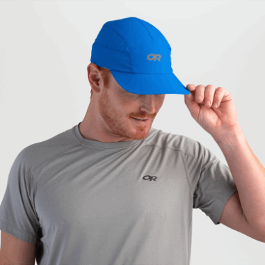 כובע ספרינט תצפית מחקר חיצוני שחור