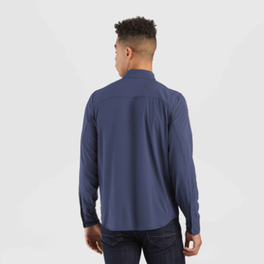 חוצות מחקר גברים אסטרומן L/s חולצת שמש כחול כחול