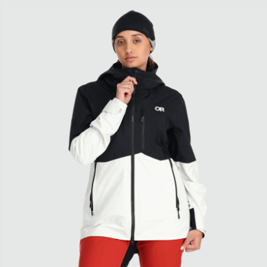חקר חוץ נשים המיספרות Ii Gore-tex® ז'קט שחור/שלג