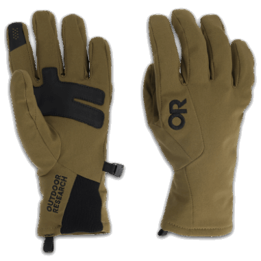 כפפות Softshell בטוחות לנשים מחקר חיצוני שחור