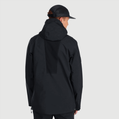מחקר חיצוני גברים המיספרות Ii Gore-tex® ז'קט שחור